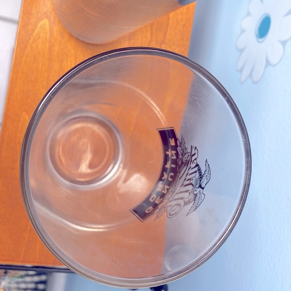 Vintage Frederick Miller Genuine Draft Beer Glasses Lot Of 2 With Black Graphic! - Picture 4 of 8